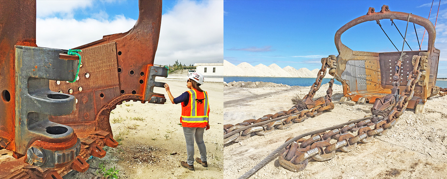 Dragline Parts Cast and Fabricated