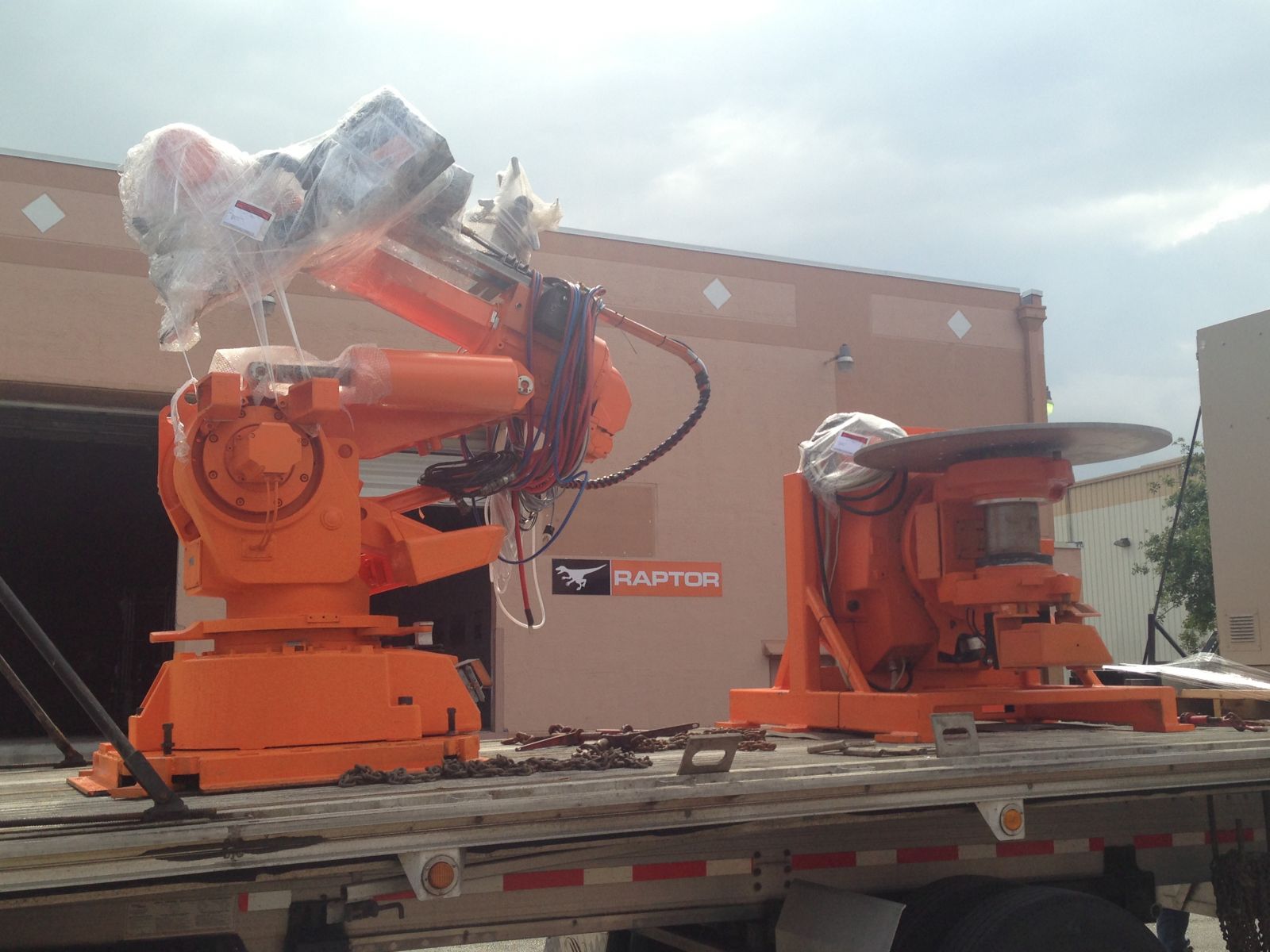 Llegada del Nuevo Robot de recubrimientos a CISC Miami