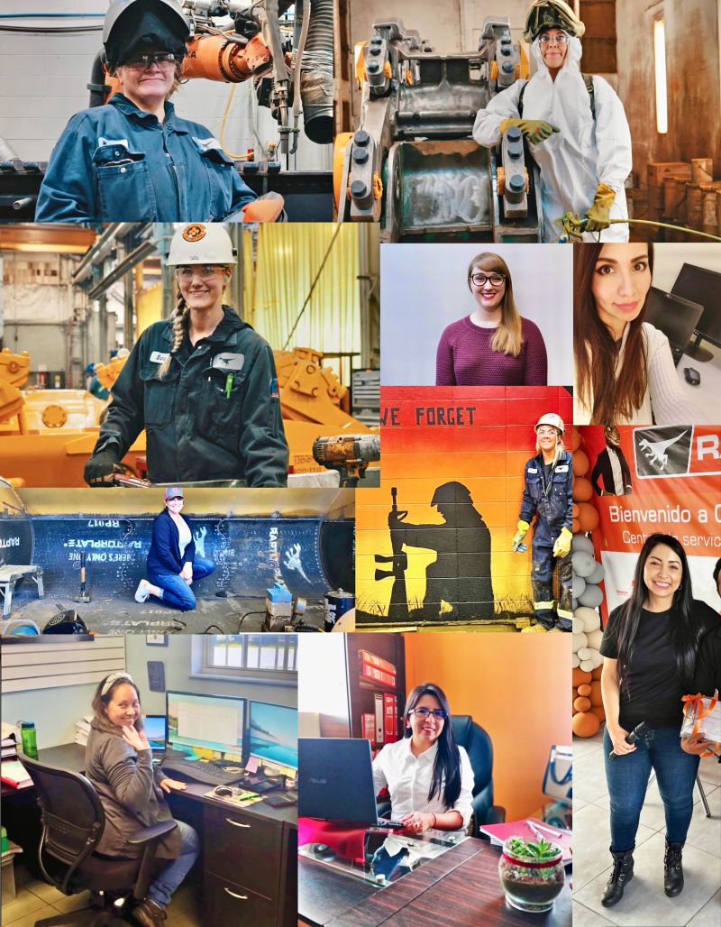 THANK-YOU to all the AMAZING women at Raptor Mining around the world that GSD each and every day!