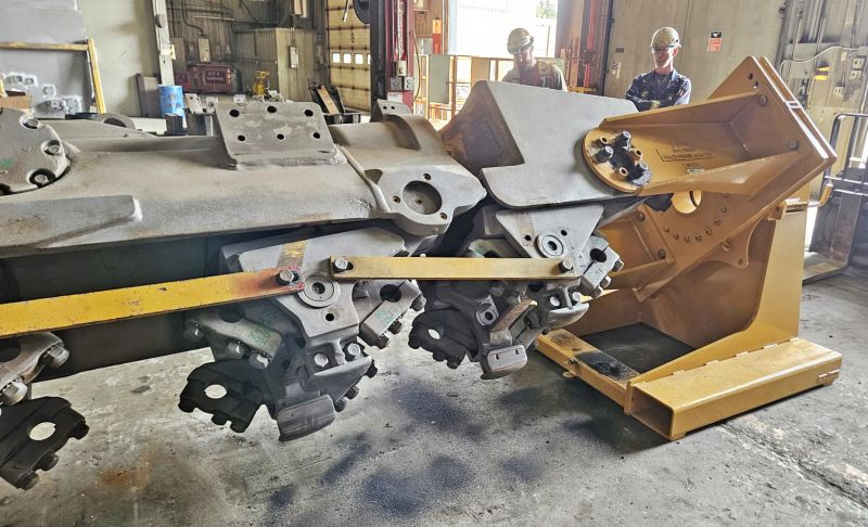 Dozer TRACK FRAME Rotisserie