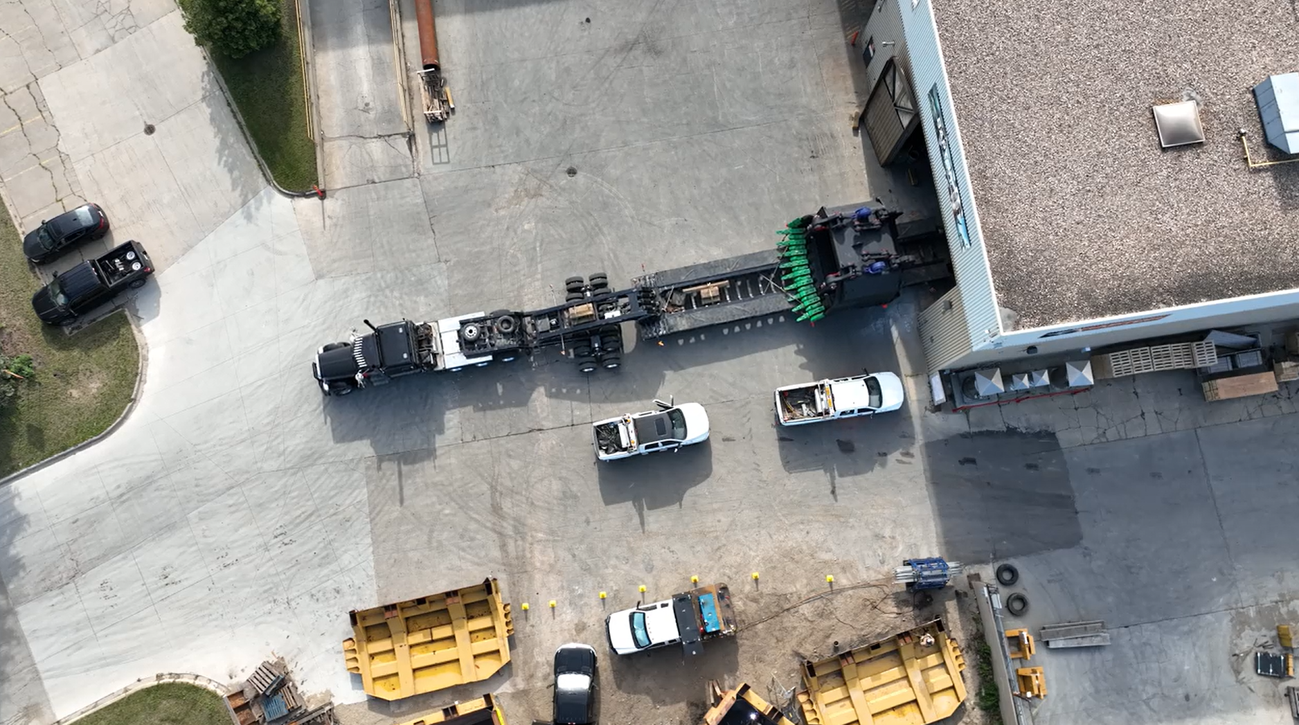 A prehistoric Jurassic sized Electric Rope Shovel Dipper rebuilt by Raptor