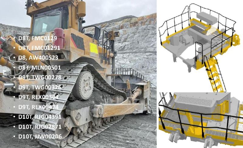 <p>DOZER Cat Walks & Hand Rails</p>