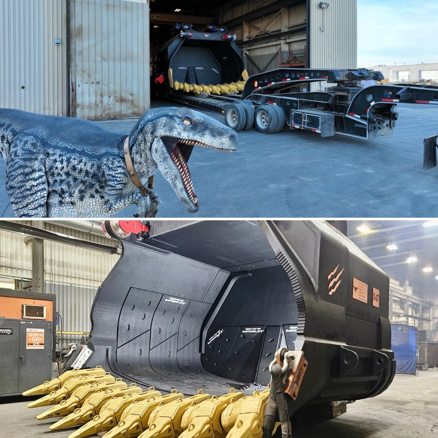 ROAR with Jurassic BUILT Raptor DIPPERS & DOORS