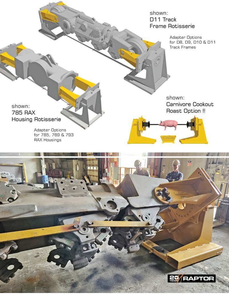 <p>Presenting the Raptor Rotisserie</p>