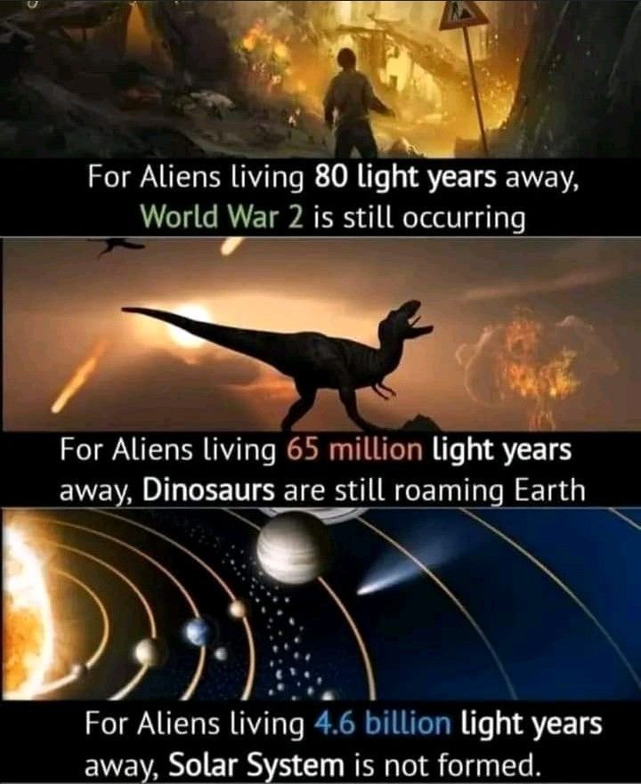 <p>65 million light years away</p>