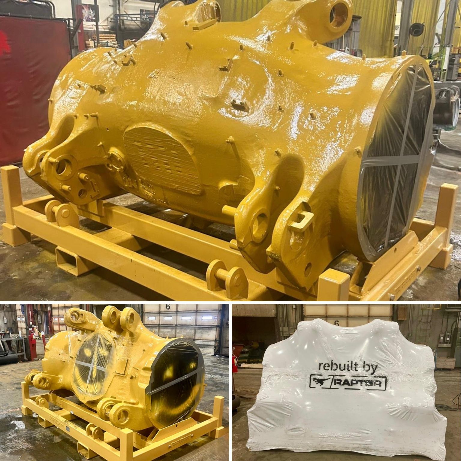 Mining Solutions STAND for SAFE transportation of RAX Housings