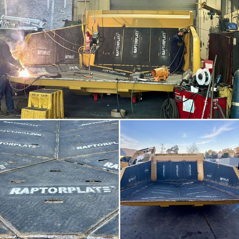 <p>RaptorPlate® CCO Chrome Carbide Overlay plate</p>
