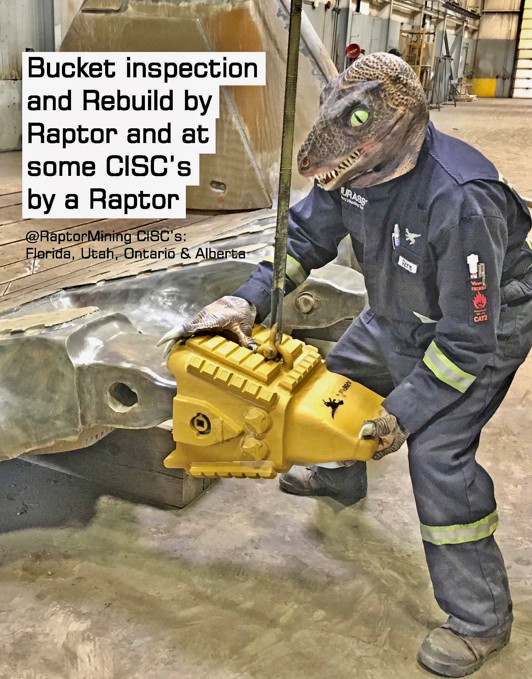 Bucket Inspections and Rebuilds